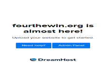 Tablet Screenshot of fourthewin.org